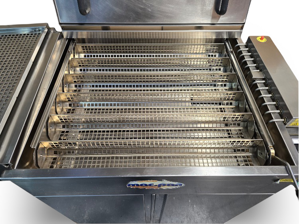 MacPan FRY48SC Semi Auto Electric Doughnut Fryer & Accessories