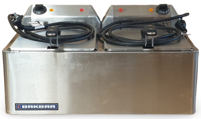 Bakbar EC64 Twin Tank Counter Top Fryer