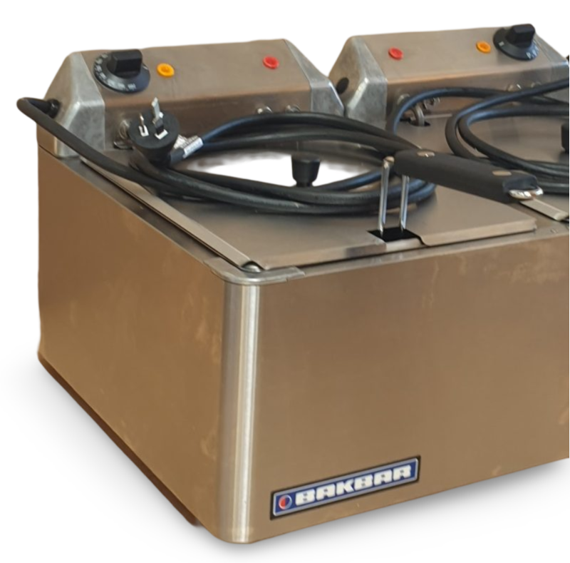Bakbar EC64 Twin Tank Counter Top Fryer