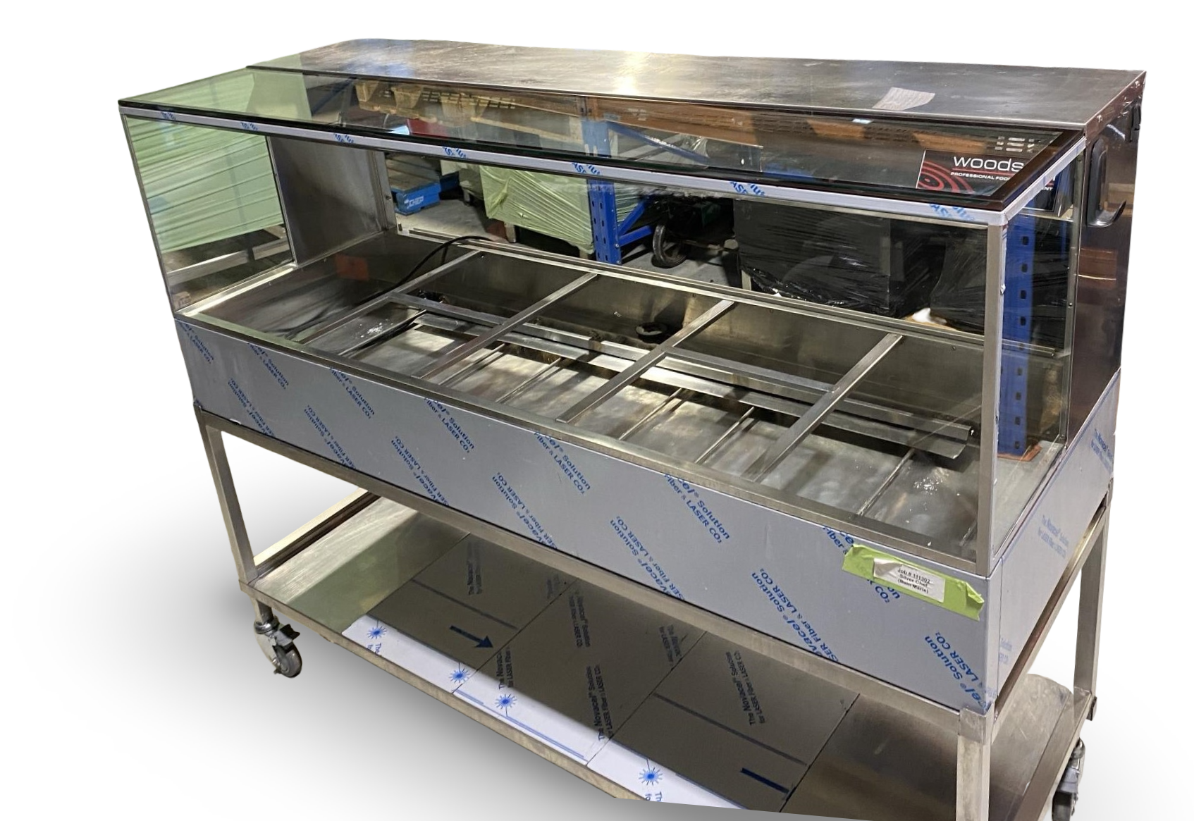 Woodston W.HFSQ25A5 5 Module Hot Food Display