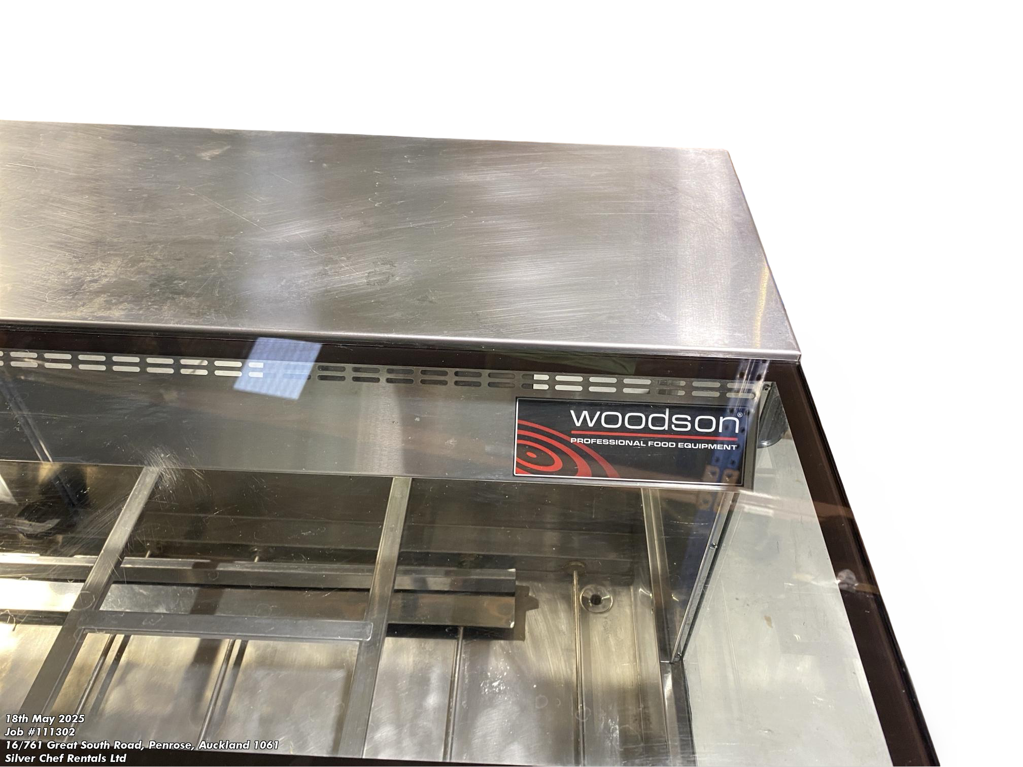 Woodston W.HFSQ25A5 5 Module Hot Food Display