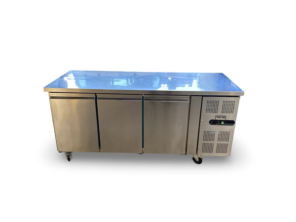 Delta ERD18 Undercounter Stainless 3 Door Chiller