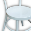 Cintesi Twist Bentwood White Aluminium Chair (Set of 8)