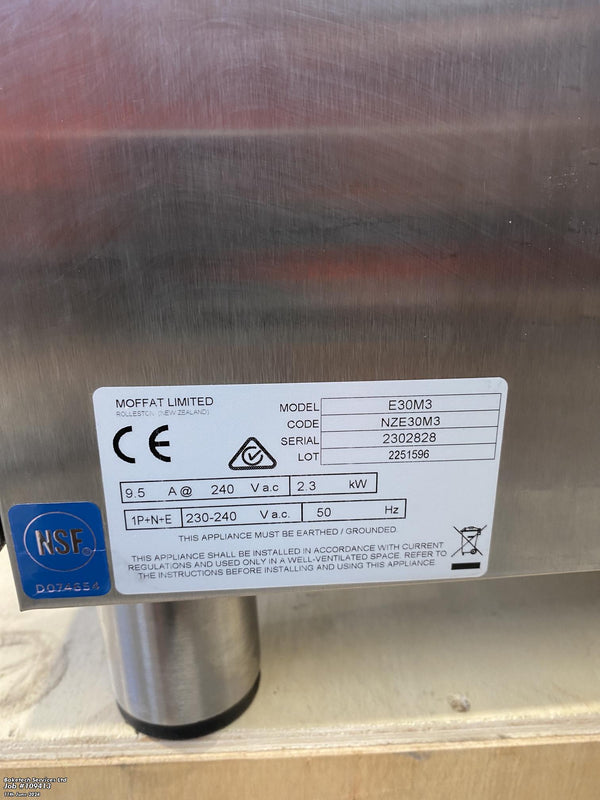 Turbofan E30M3 Manual Convection Oven