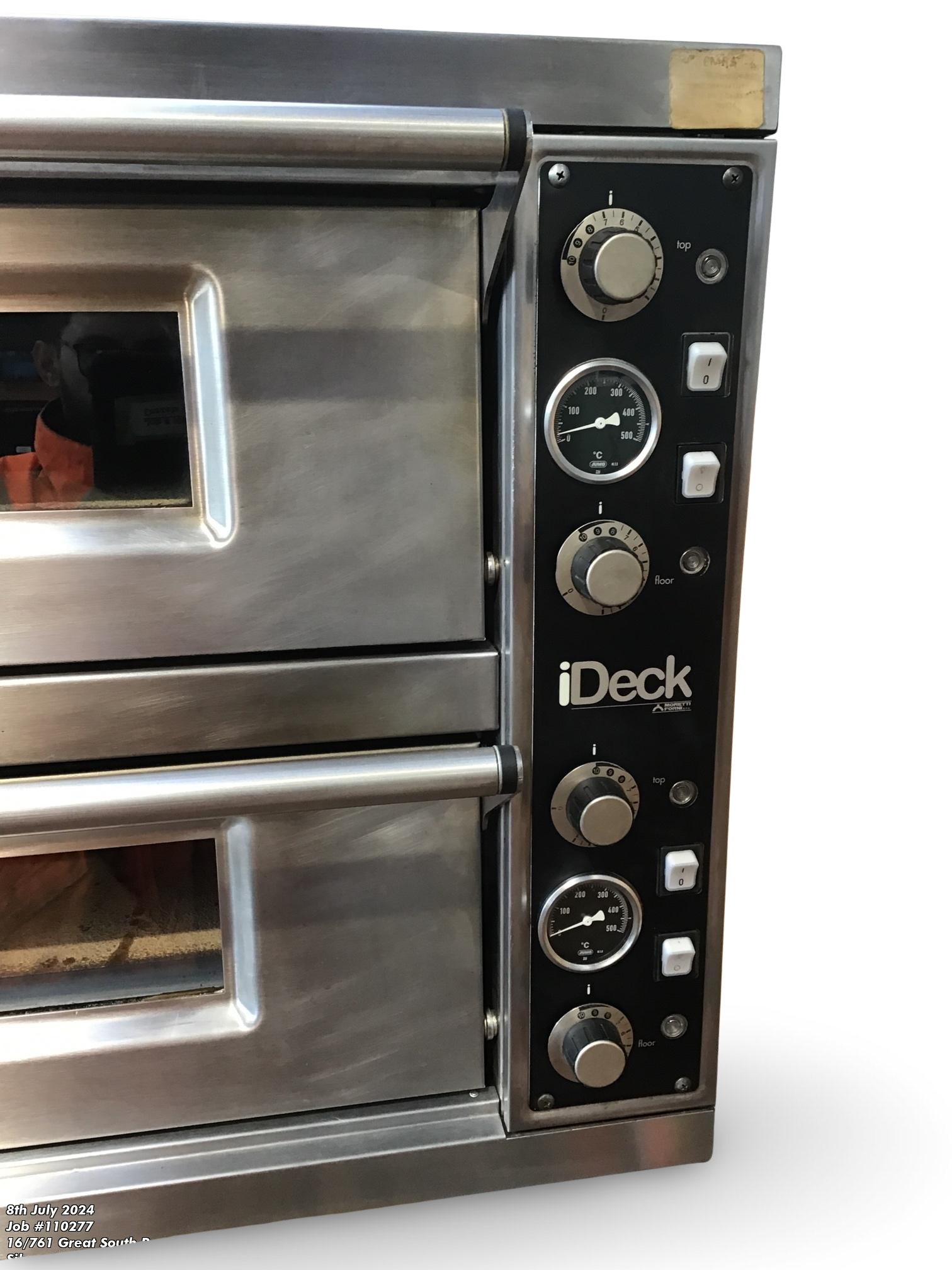 Moretti Forni iDeck PD60.60 Double Pizza Oven