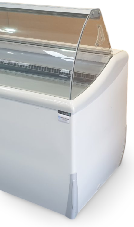 Tefcold UDRS9 9-Pan Ice Cream Display