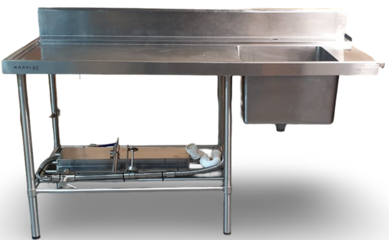 Modular Stainless Steel Bench