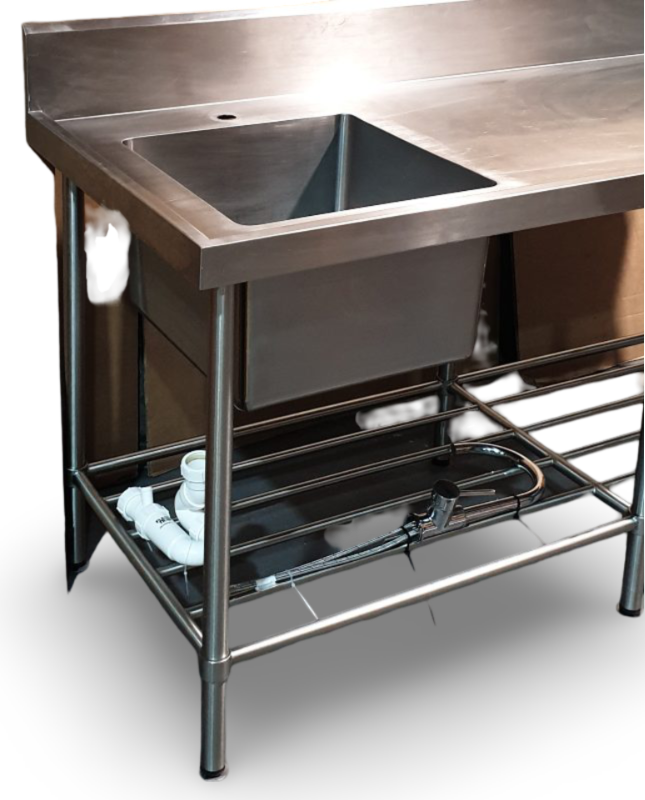 Modular Systems Stainless Steel Sink Bench