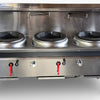 Cobra CW3H-CCC Waterless 3 Wok Burners