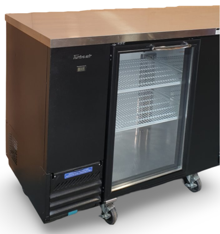 Turbo Air TBB-3SG Back Bar Chiller on Castors