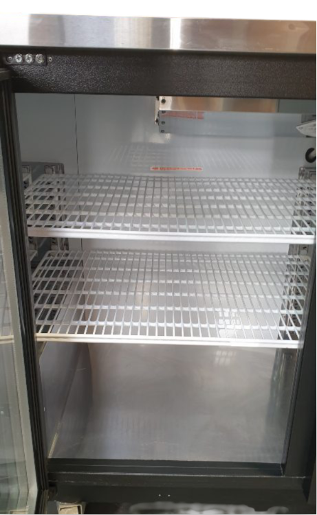 Turbo Air TBB-3SG Back Bar Chiller on Castors
