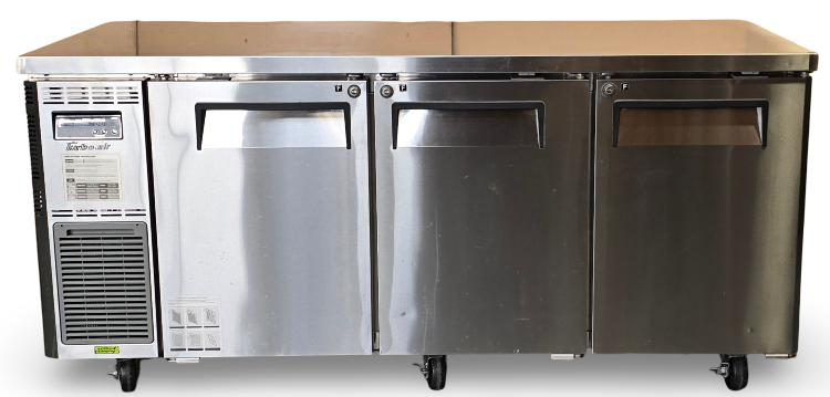 Turbo Air KUF18-3-N Undercounter 3 Door Freezer