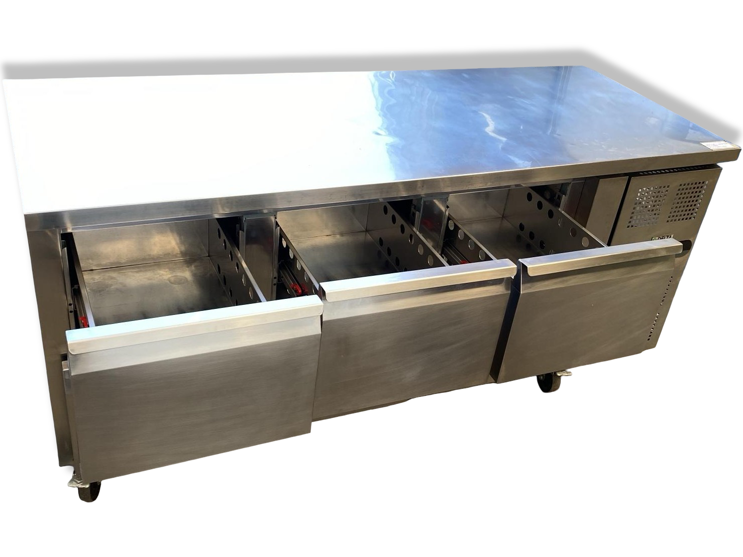 Delta ERD138 Undercounter Stainless 6 Drawer Chiller