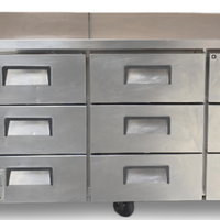 TURBOAIR KUR18-3D-9 Undercounter 9-Drawer Chiller