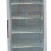 FED HF400G S/S Glass Door Display Freezer