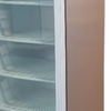 FED HF400G S/S Glass Door Display Freezer