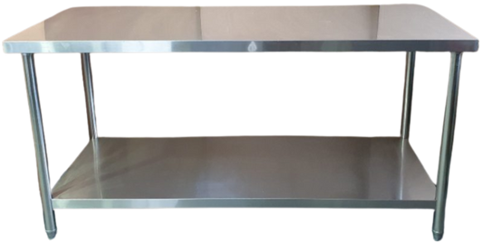 Stainless Steel Commercial Kitchen Worktop 1.8m Bench