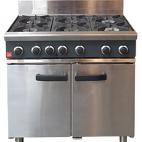 Cobra CR9DF 6 Burner Gas Stove & Static Oven (LPG)