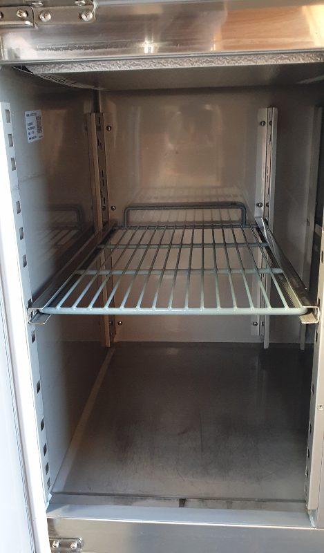 FED XUB7C13S2V 2 Door Undercounter Chiller