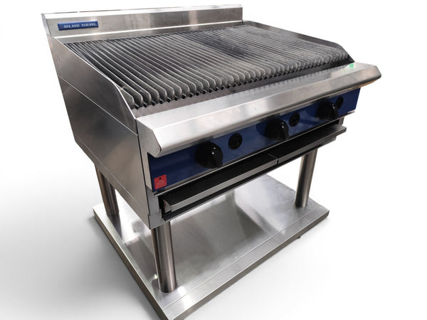 Blue Seal G596LS Gas Chargrill on Leg Stand