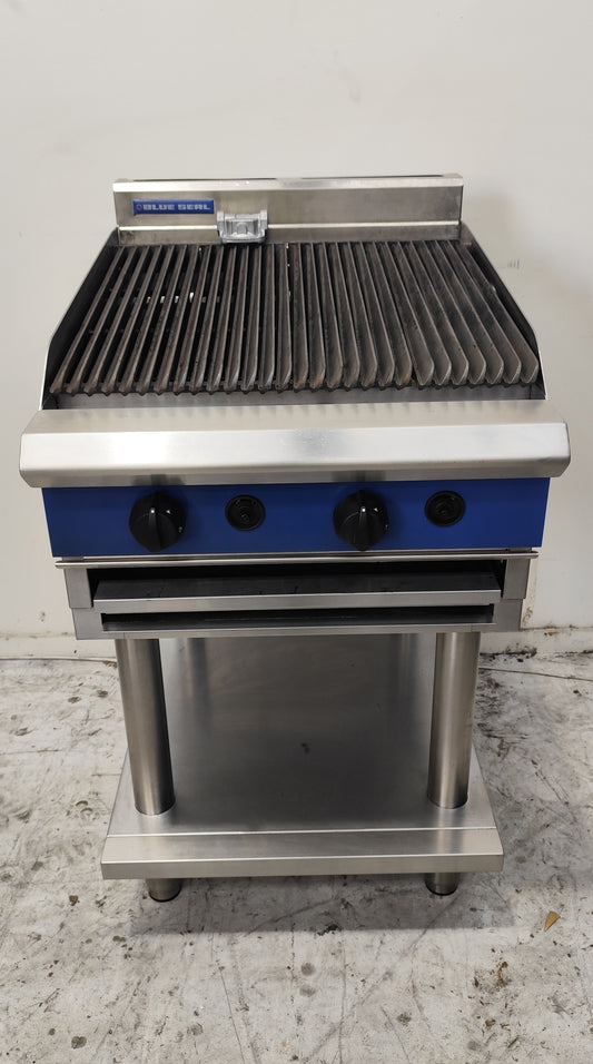 Blue Seal G594-LS 600mm Gas Chargrill on Leg Stand