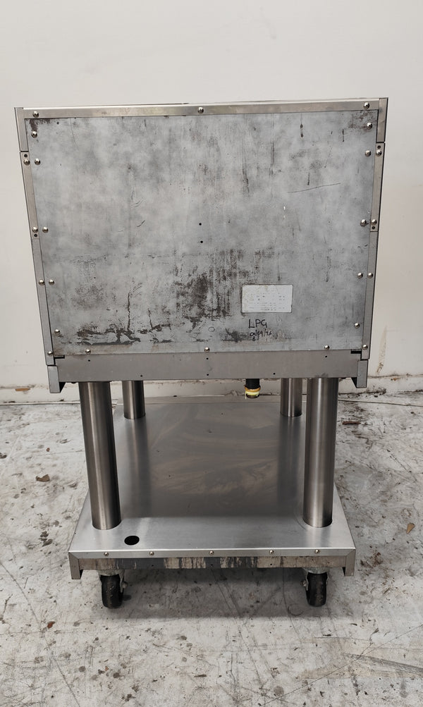 Blue Seal G594-LS 600mm Gas Chargrill on Leg Stand