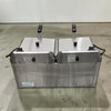 Bakbar EC62 Countertop Twin Tank Fryer