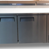 Eurochill ERE71 Pizza Counter 2 Door Pizza Prep