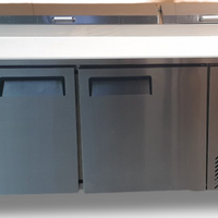 Eurochill ERE71 Pizza Counter 2 Door Pizza Prep
