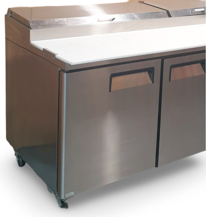 Eurochill ERE71 Pizza Counter 2 Door Pizza Prep