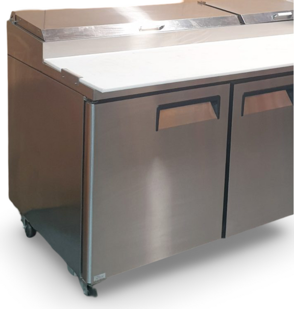 Eurochill ERE71 Pizza Counter 2 Door Pizza Prep
