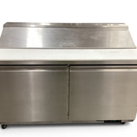 Polar GD883-A 2 Door Prep Counter Fridge