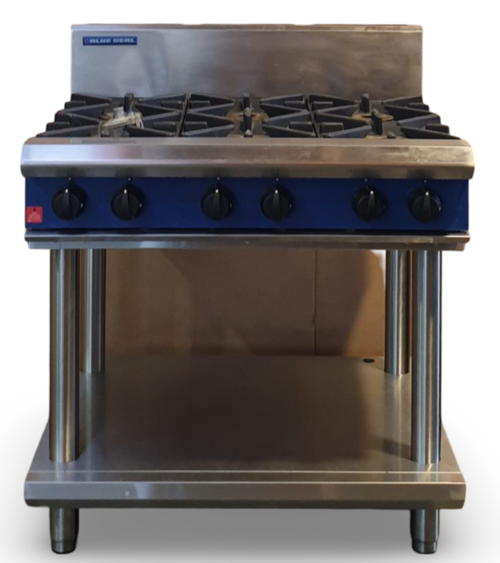 Blue Seal G516D-LS 6 Burner on Leg Stand