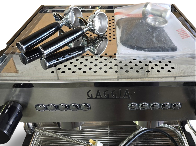 Gaggia La Nera MGH092NTC32 2 Group Coffee Machine