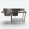 Modular Twin Sink Inlet Bench 1800mm