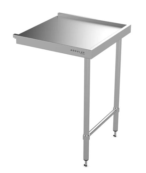 Modular Stainless Steel Outlet Bench 600mm