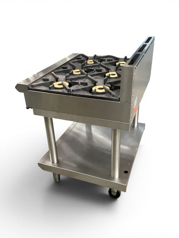 Blue Seal G516 Gas Cooktop on Leg Stand