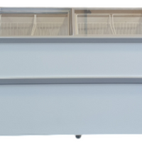 Glacier SD-980 Glass Sliding Lid Horizontal Freezer