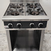 Cobra C6DF 4-Burner Gas Cooktop on Cabinet Base