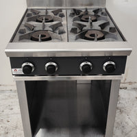 Cobra C6DF 4-Burner Gas Cooktop on Cabinet Base