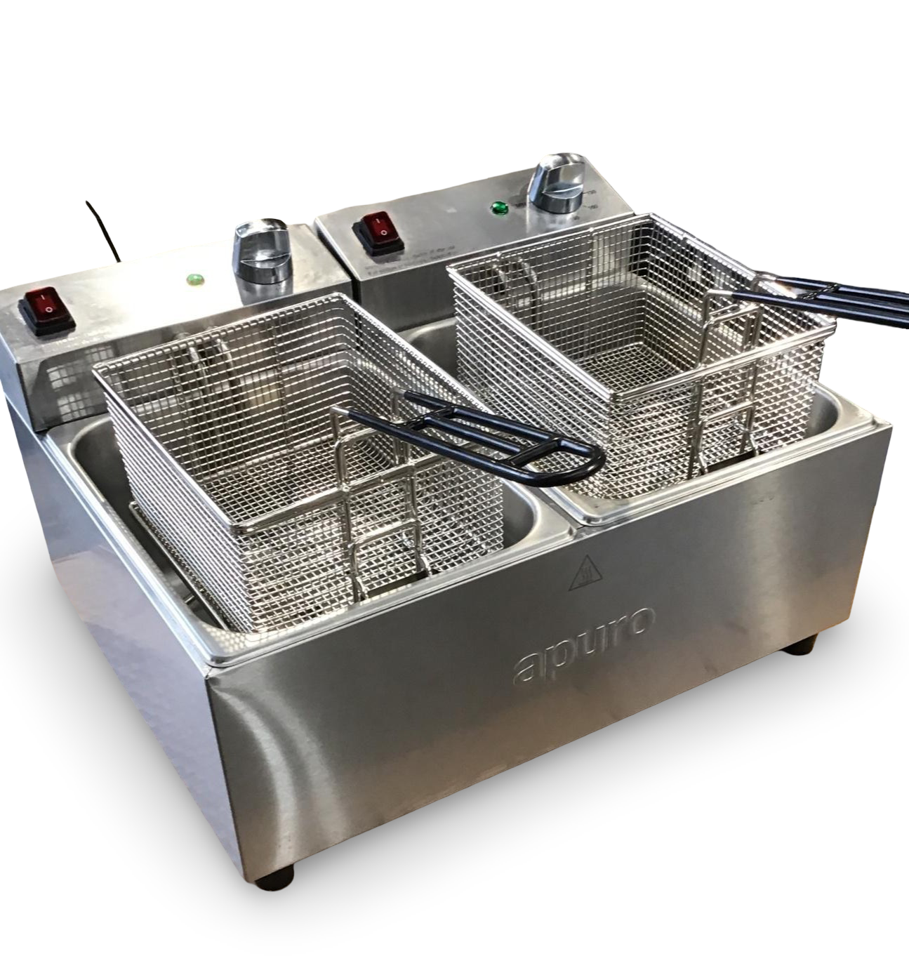 Apuro FC255-A Twin Tank Fryer