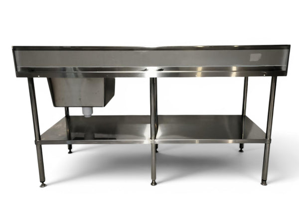 Simply Stainless Sink Bench 1800mm