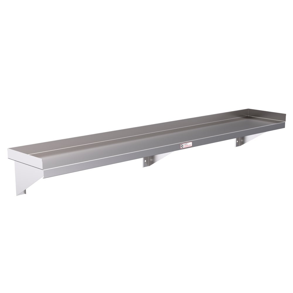Simply Stainless Wall Shelf