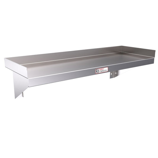 Simply Stainless Wall Shelf 900mm