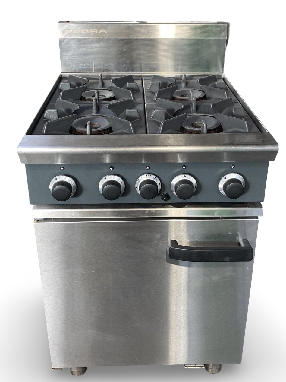 Cobra CR6DL Four Burner Gas Range Oven