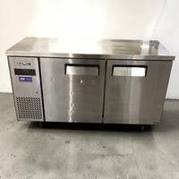 Eurochill ERE61 2-Door Undercounter Freezer