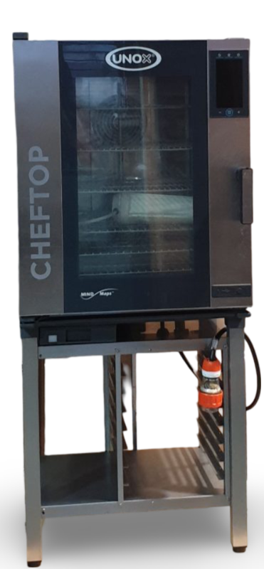 Unox XEVC-1011-EPRM 10 Tray Combi Oven + Stand