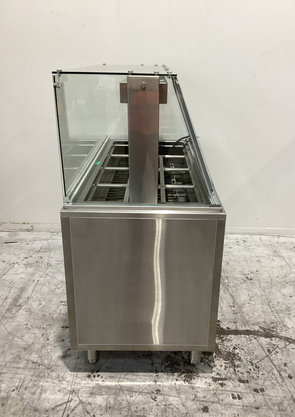 Cossiga LSBM4-FS Bain Marie with Hot Cupboard Stand