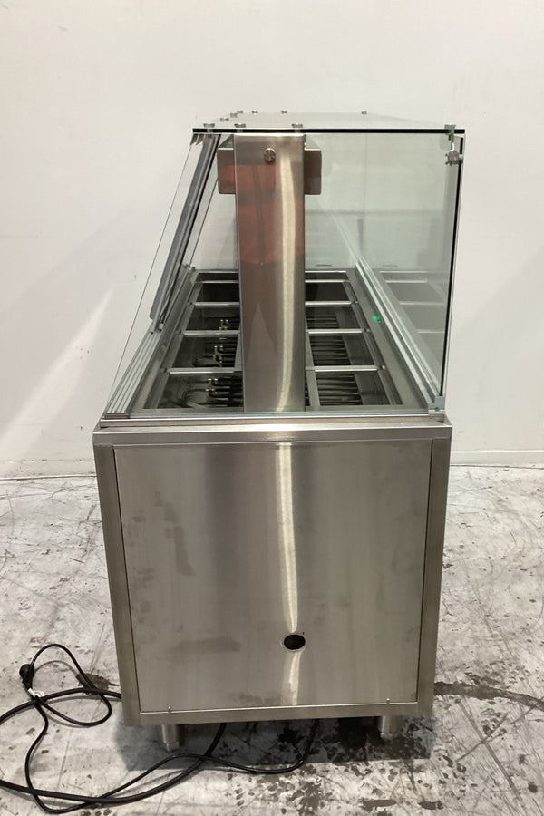 Cossiga LSBM4-FS Bain Marie with Hot Cupboard Stand