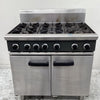 Cobra CR9D 6 Burner Gas Range Static Oven